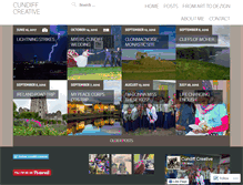 Tablet Screenshot of cundiffcreative.com